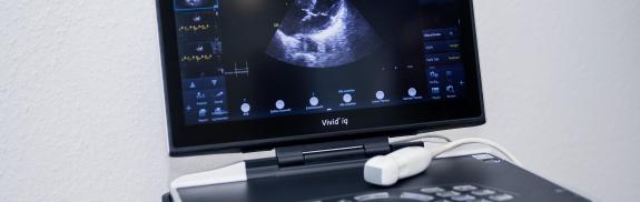 Transthorakale Farbdoppler-Echokardiographie